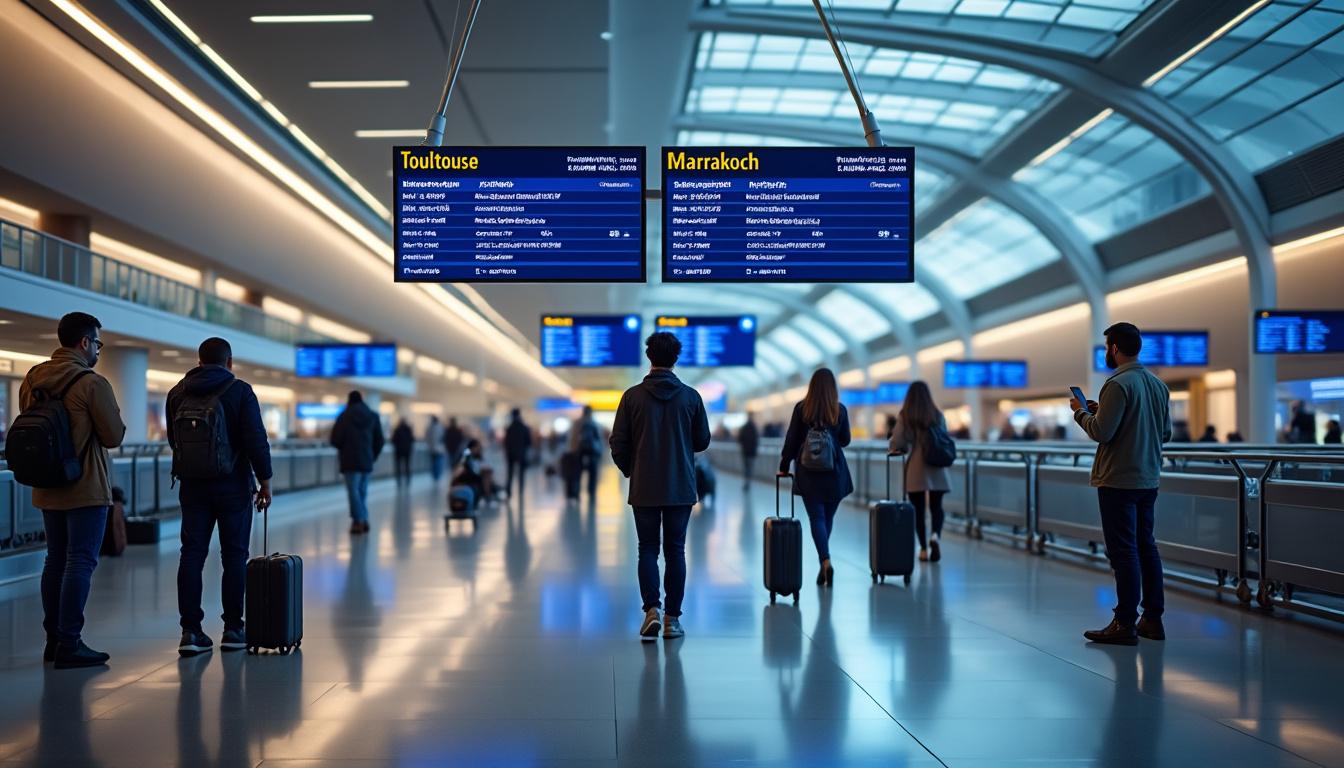 découvrez nos conseils pratiques pour trouver les meilleurs prix sur les vols toulouse-marrakech en 2026 et profitez d'un voyage au meilleur coût.