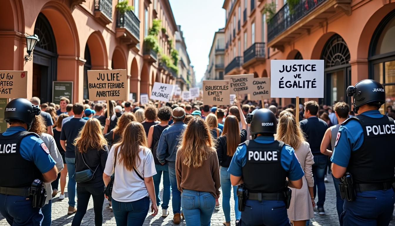 suivez en direct la manifestation à toulouse aujourd'hui. restez informé des événements en temps réel avec notre couverture exhaustive et les dernières mises à jour.