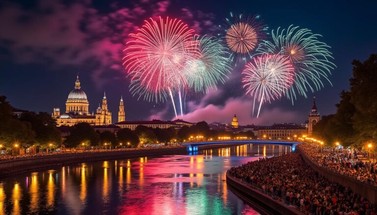 découvrez les dates, lieux et le programme incontournable du feu d'artifice à toulouse en 2025 pour une soirée magique et festive.