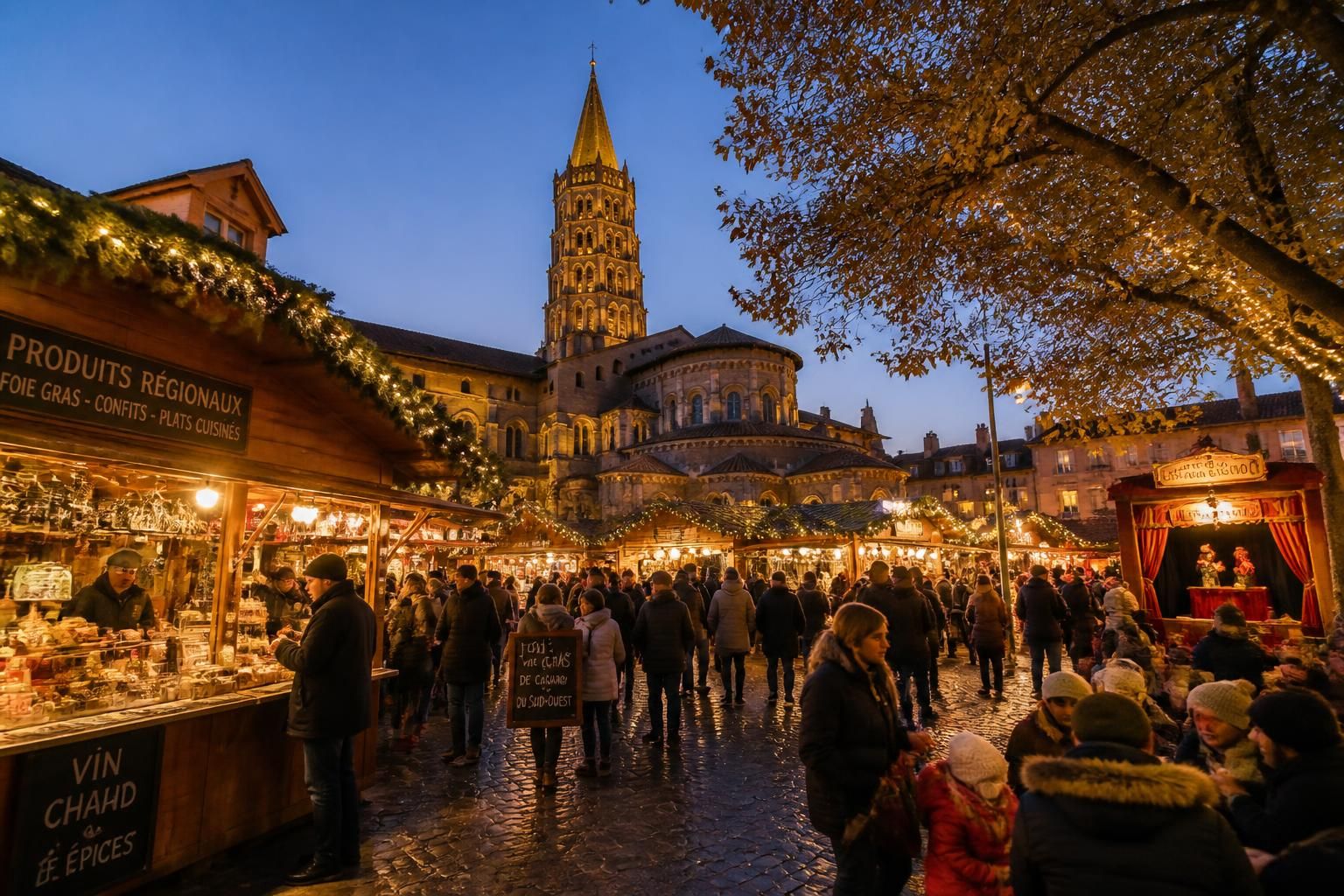 plongez dans l'ambiance féerique du marché de noël de toulouse avec ses traditions authentiques, ses animations festives et ses incontournables pour petits et grands.