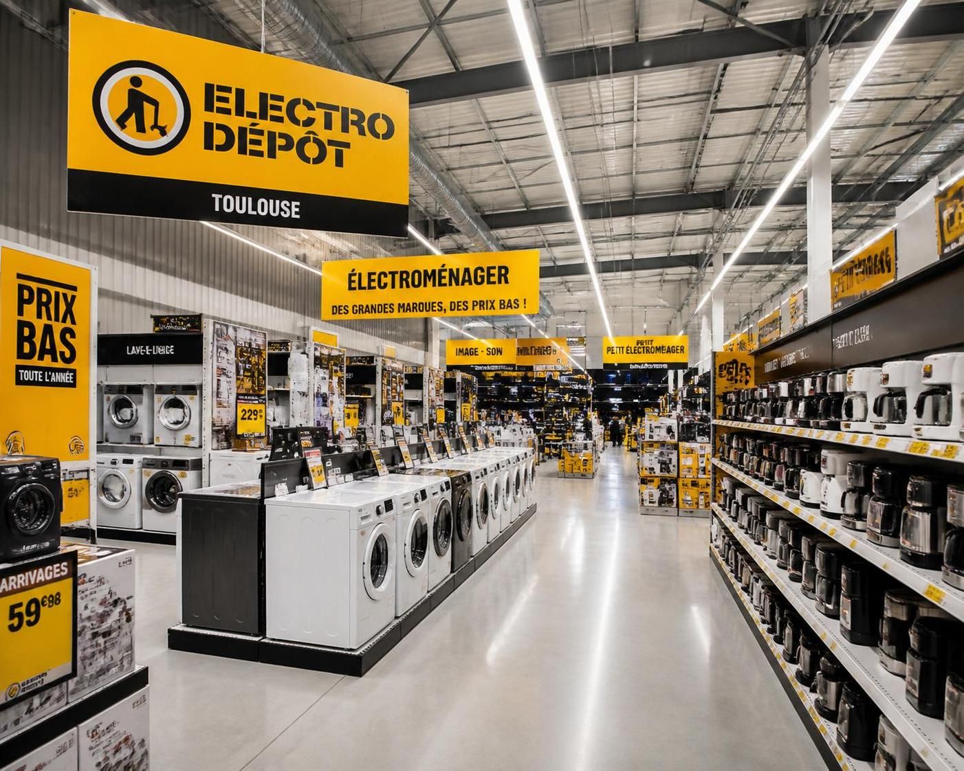 découvrez les meilleures offres et services d'electro dépôt à toulouse en 2026. profitez de prix avantageux sur une large gamme d'électroménager, high-tech et équipements pour la maison.
