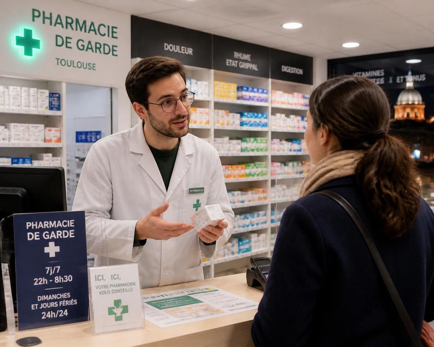 découvrez comment trouver facilement une pharmacie de garde ouverte la nuit à toulouse pour vos urgences médicales. guide pratique et conseils utiles.