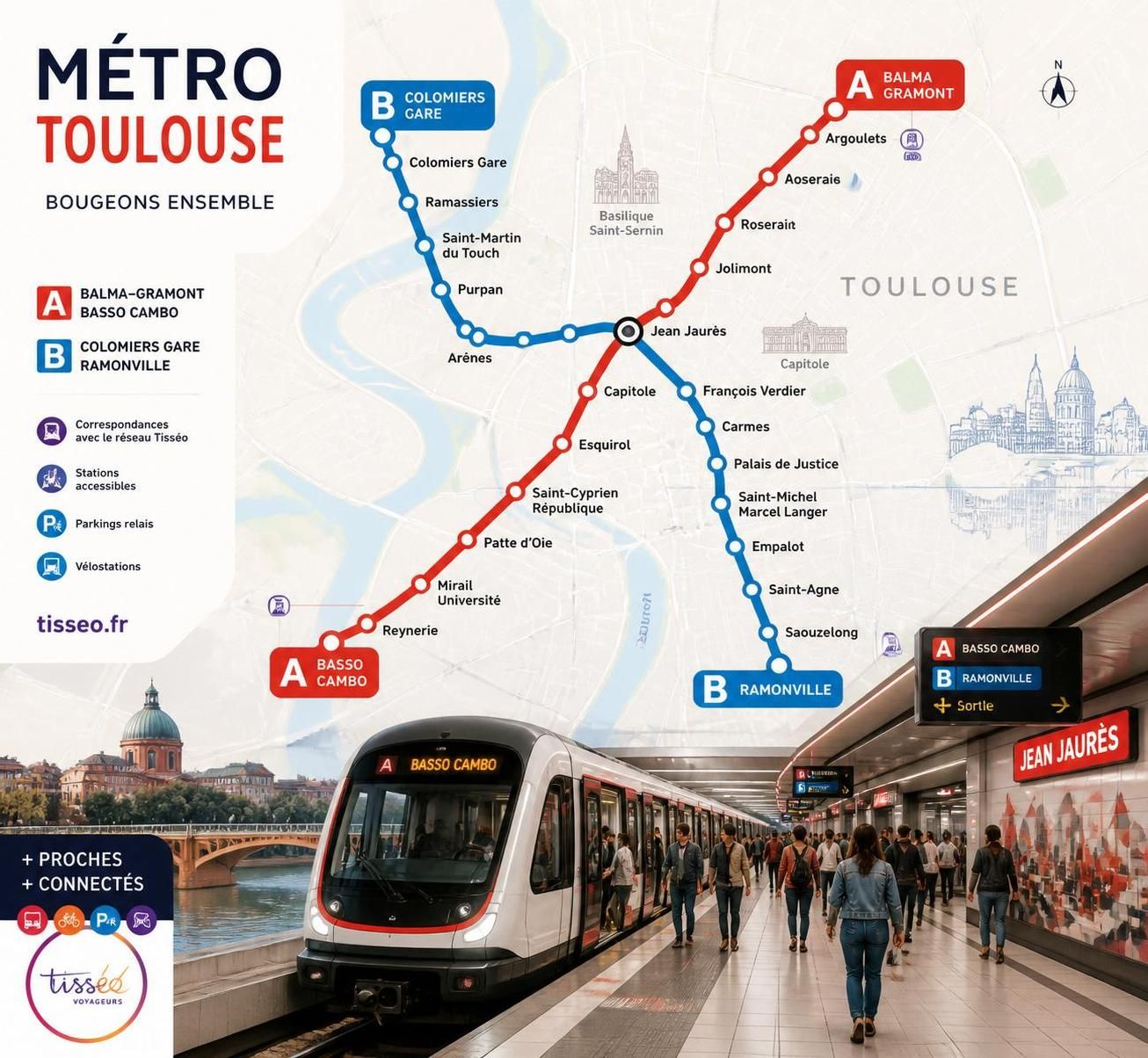 découvrez notre guide pratique du plan métro de toulouse pour faciliter vos déplacements et bien vous repérer dans la ville.
