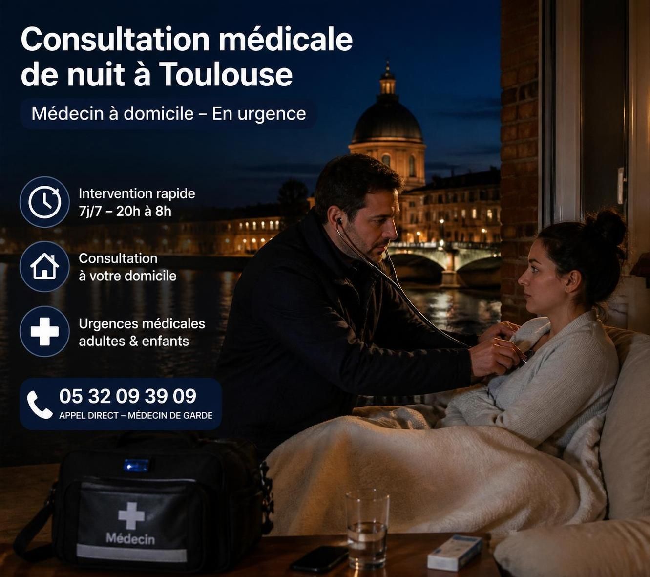 découvrez tout ce qu'il faut savoir sur sos médecin à toulouse : urgences, services disponibles, et comment accéder rapidement à une consultation médicale.